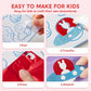 JOYFY Foil Art Kit Arts & Crafts Supplies Mess Free Coloring Foil Foam Stickers Creative Travel Toys for Kid Birthday Gifts