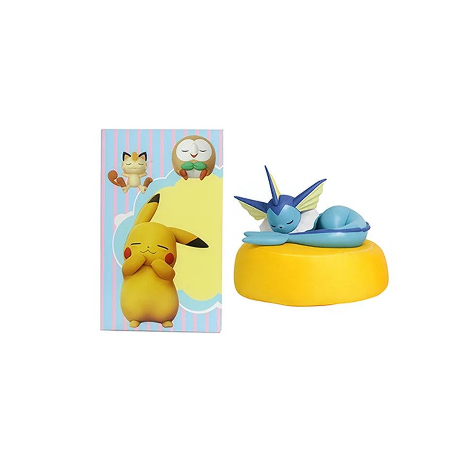 Spot Hot Anime Character Eevee Multi Form Series Blind Box Desktop Decoration Ornament Set Toy Scene Building Props Mystery Gift