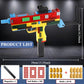 Continuous Firing Building Block Toy Gun Shell Throwing  Airsoft Blowback Empty Hanging Pistol Outdoor CS Weapon for Boys Adult