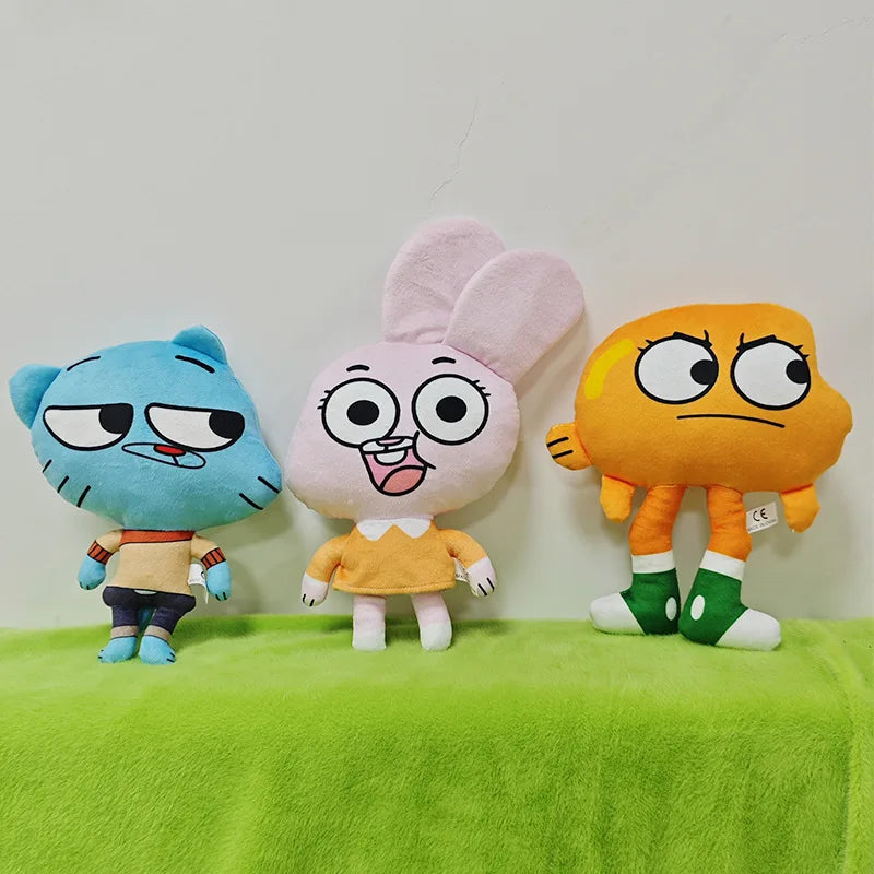 618Amazing Worlds Of Gumball Plush Toys The Amazing Worlds Of Gumball Plushie Doll Amazing Worlds Of Gumball Darwin AnaisRichard
