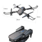 E88 Pro Foldable Drone Dual HD Camera Optical Flow Positioning 2.4G Signal 100M Remote Range One Key Takeoff Landing Return Outdoor Aerial Drone
