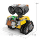 Space Mini Robot MOC Building Bricks Toys 217Pcs Tracked Bot Model Classic Movie Sci-Fi Blocks Dolls Kids and Adult Gifts
