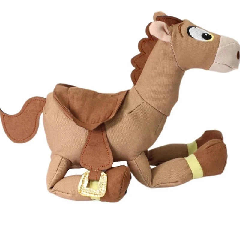 New Cartoon Horse Stuffed Plush Doll 25cm Cute Animal Soft Plush Toy Desktop Ornament Perfect Birthday Holiday Gift For Girls