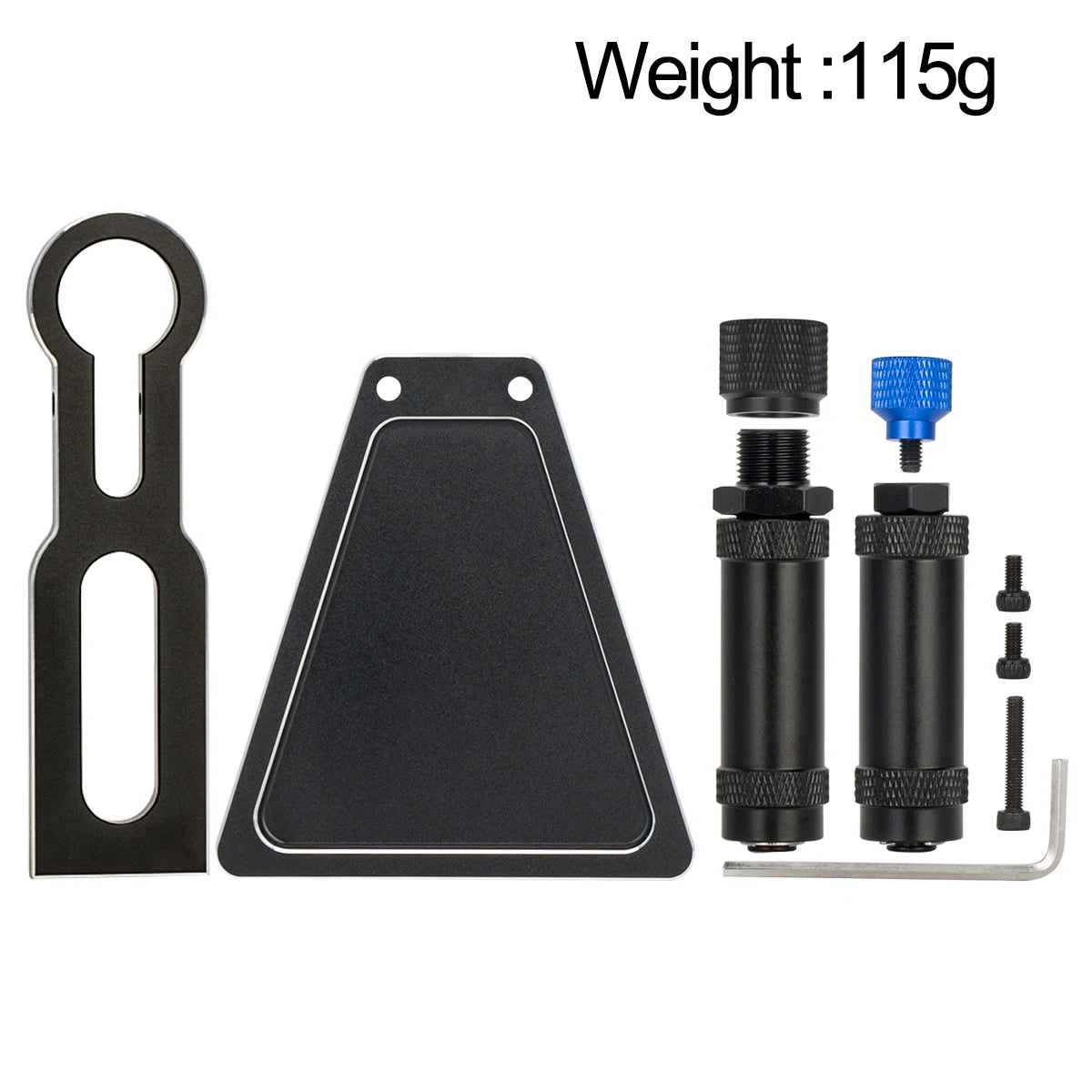 CNC Aluminum Hex Wheel Tire Balancer Tool 12MM 17MM Hub Dynamic Balance Stand for 1/10 1/8 RC Cars Professional RC Upgrade Parts