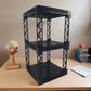 Multi Functional Building Blocks Stackable Multi-Layer Desktop Storage Rack Simulated Military Bunkers 16x16 Plate Support Girde