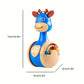 Fawn Sliding Tumbler Toy Rattle Baby Educational Early Education Gift Toy for Baby