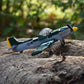 SLuban MOC WW2 Series Normandy Landing P-51 Mustang Fighte Building Blocks Higgins Landing Craft Modle Bricks Tank Toys For Kids