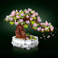 462PCS Bonsai Building Block Flower Creative Plant Cherry Blossom Tree Potted Bouquet DIY  Home Decoration Gifts Toys