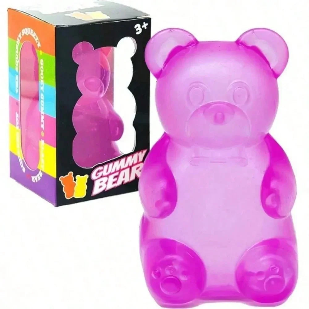 Bear Squishy, Stress Bear Taba Squishy, Taba Squishy Toys for Kids, Stress Balls Valentines Day Gifts Birthday Gifts Party Favors, Christmas Gifts.