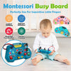 Montessori Busy Board Toy – Educational Learning & Travel Toy for Toddlers