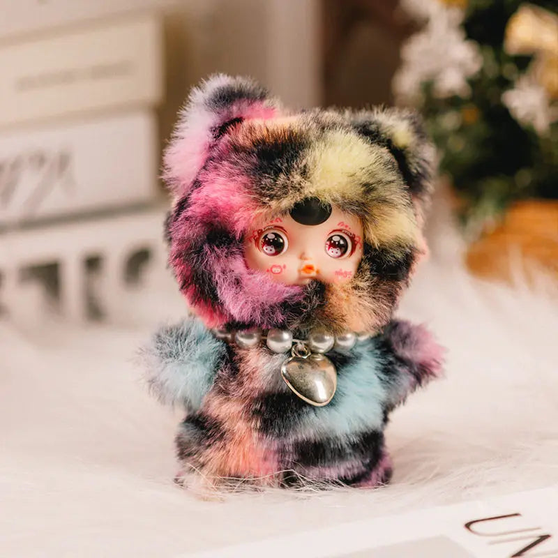 Baby Three Meow Too Wonderful For Words Series Plush Blind Box Cute Kitten Doll Backpack Pendant Keychain Doll Surprise Toy Gift