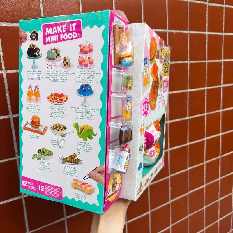 MGA Miniverse Make It Mini Food Diner Series 3 Blind Box Packaging Kitchen DIY Game Food Collect Ornaments