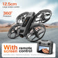 RC Drone One Button Control Stable Hover 360° Surround Protection Brushless Motor Wind Resistant High Value Styling FPV Drone Toy