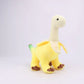 28CM Cute Peeled Banana Brontosaurus Plush Toys Soft Stuffed Dragon Animals Gift for Kids Birthday Gift Home Decor