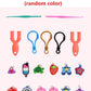 Creative Colorful Loom Bands Set Rainbow Bracelet Making Kit DIY Rubber Band Woven Bracelets Craft Toys For Girls Birthday Gifts