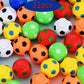 32PCS Mini Rotatable Fidget Spinners Soccer Ball Toys for Kids Soccer Party Favors Reduce Pressure Toys Goodie Bag Stuffers