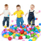 100PCS Outdoor Sport Ball Colorful Soft Water Swim Pool Ocean Wave Ball Baby Eco-Friendly Stress Air Ball Tent Toys