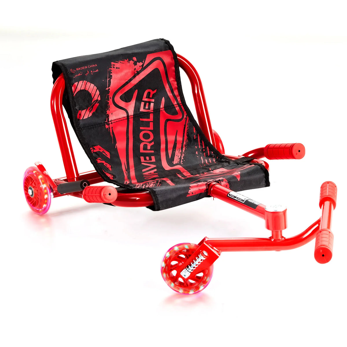 SucceBuy 132 lbs Ride on Scooter Swing Side-to-Side Powered by Zig-Zag Motion Ride on Drifting Car for Indoor & Outdoor Sport
