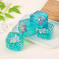 Upgrade Squishy Ocean Blocks Stress Balls Autism Sensory Toys Stress Anxiety Relief Fidget Toys Maltose Water Ball Gifts Bulk