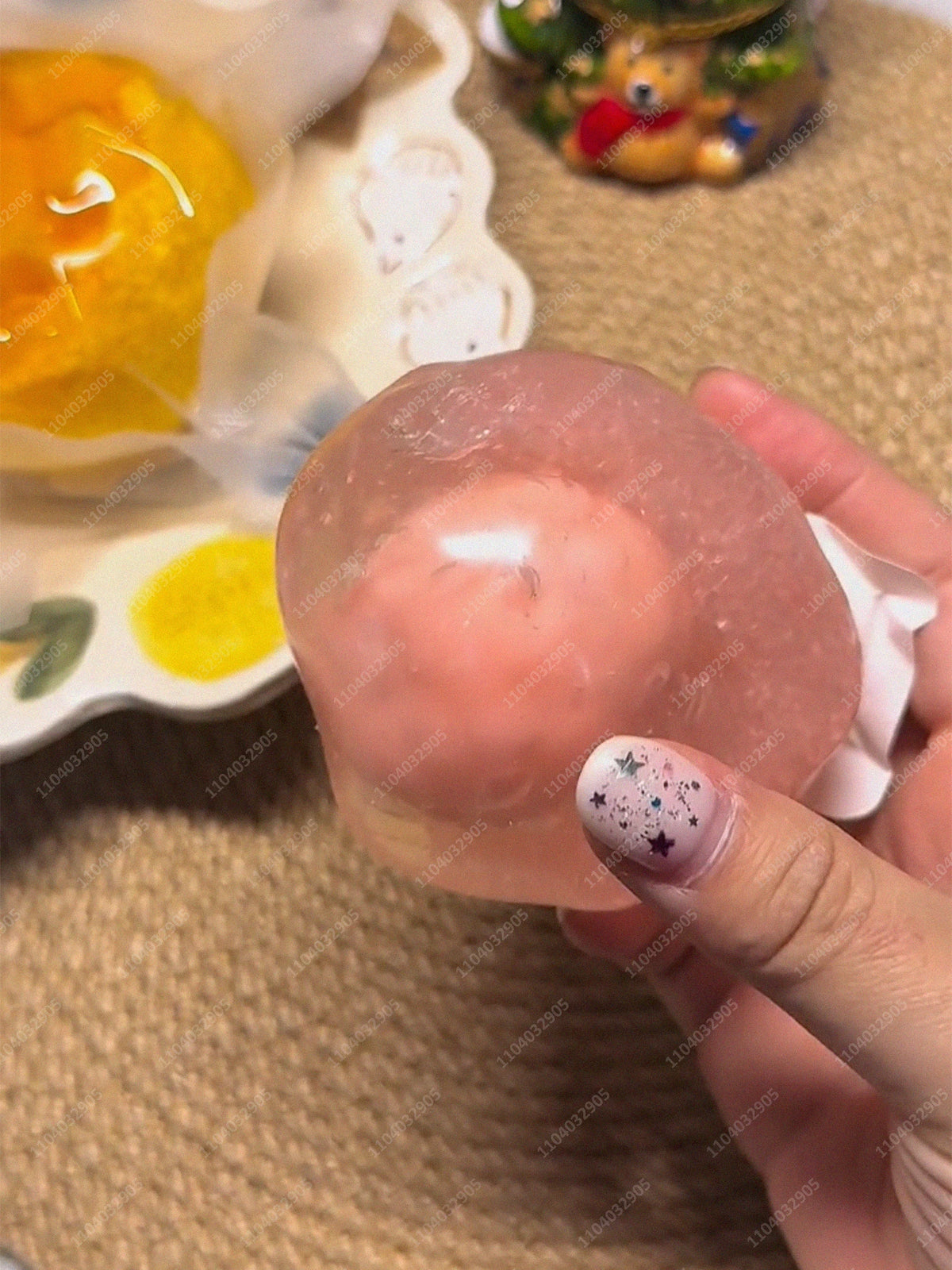 Crispy Squishy Ball Cracking Wax Crunchy Shatter Stress Ball ASMR Satisfying Pop Sound Anti Stress Relief Fidget Toys for Adults