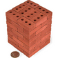 50-150pcs 1:16 Real Mini Bricks Model, Miniature Figurine Landscaping Accessories, DIY Fake Bricks Toy For Fairy Garden Building