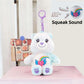 Care Bears Plush Toy Kawaii Squeak Sound Keychain 15cm Pendant Cute Cartoon Keychain Bag Luggage Decor Holiday Birthday Gift