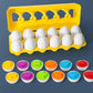 Eggs Screws 3D Puzzle Montessori Learning Education Math Toys Kids Shape Match Smart Game For Children Educational Easter Gifts