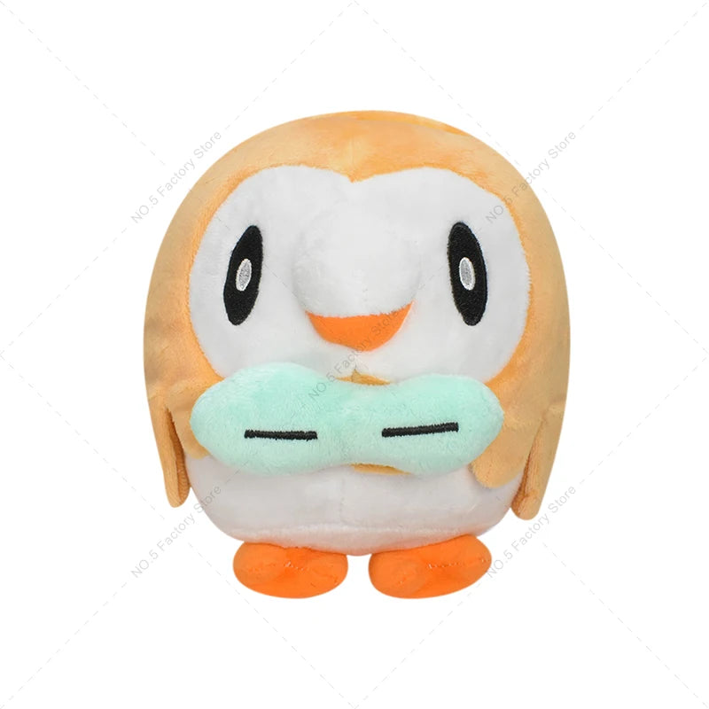 5 Styles Pokemon Alola Vulpix Mimikyu Litten Rowlet Popplio Plush Doll Stuffed Toy For Children Best Gift 16-20cm