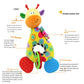 Rattles Animal Giraffe Baby Soft Stuffed Doll Teether Doll Cute Kids Infant Baby Teething Toys For Newborn Sensory Plush Toys