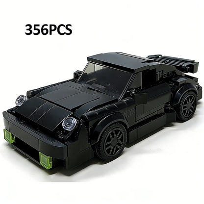 355PCS Technical MOC Turbo racing sports car Vehicle Racer Building Blocks Brick