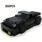 355PCS Technical MOC Turbo racing sports car Vehicle Racer Building Blocks Brick