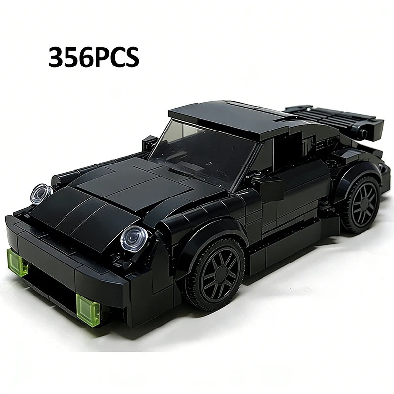 355PCS Technical MOC Turbo racing sports car Vehicle Racer Building Blocks Brick