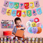 BT21 Party , Birthday Flag Raising and Balloon Decoration Set, Birthday Party and Holiday Supplies