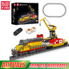 Mould King 12027 Technical Train Toys The Motorized EMD SD40-2 Diesel Locomotive Building Block Brick Set Kids Christmas Gift