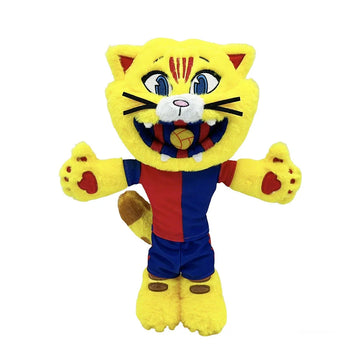 HOT Mascot of Barcelona Football Plush Doll Cat Plushies Collection Souvenir Stuffed Toys Kids Child Boys Girls Birthday Gifts