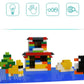 32*64 Holes Classic Building Blocks Base Board, DIY Assembled Building Blocks Wall Compatible With Brand Gift Toys for Children