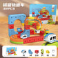 Popular toy Children' Anti-Gravity Magnetic Attraction Track Train Set Changeable Magic Rail Car Electric Toy Play Vehicle Model