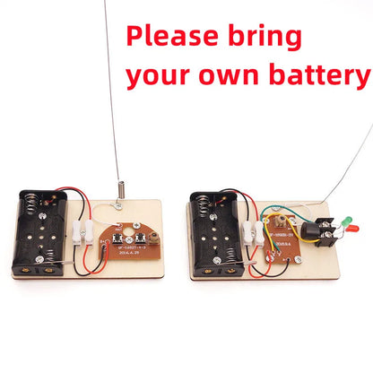 Children's Science Technology Small Production Diy Telegraph Machine in the Science Experiment Equipment Stem Education Model