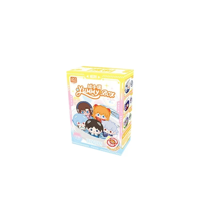 In Stock Genuine LDCX EVANGELION EVA Doll Yummybox Plush Blind Box Lunch Box Bento Box Ikari Shinji Anime Peripheral Toys Gifts
