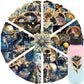50pcs Retro Astronomy Universe Planets Stickers for Suitcase Phone Notebook Galaxy Moon Astrology Aesthetic Decals Sticker