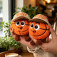 10cm Basketball Football Pendant Cowboy Style Sports Ball Stuffed Plush Dolls Keychain Backpack Hangings Gifts For Ball Fans