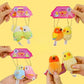 Genuine Licensed Love Parrot Creative Pendant Magnetic Pendant Plush Keychain Couple Style Girls' Backpack Decoration Love Gift