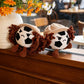 10cm Basketball Football Pendant Cowboy Style Sports Ball Stuffed Plush Dolls Keychain Backpack Hangings Gifts For Ball Fans