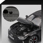 1:32 RS6 Model Car, Black Edition: Customized for Kids Realistic Simulation, Diecast Metal, Perfect Gift for Boys