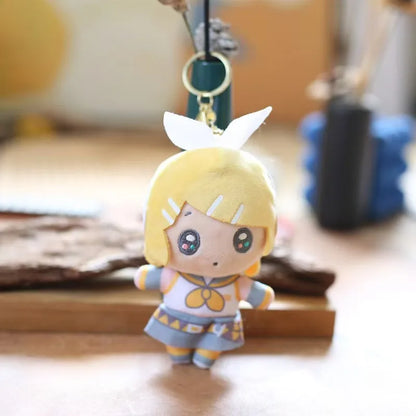 Cute Hatsune Miku Plush Keychain Kawaii Bag Pendant Soft Stuff Accessories For Birthday Gift