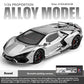 1:24 Lamborghini Revuelto Spray Plating Version With Water Spray, Fog Effect Realistic Simulation Alloy Model Boy Gift