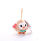 Genuine Pokemon Rowlet Love Series Kawaii Plush Stuffed Toy Keychain Backpack Pendant Keyring Doll Birthday Gifts For Kid Boys