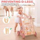 ROBOTIME ROBUD Wooden Baby Walker Baby Push Walker with Activity Center and Storage Montessori Walker Toy for Boys and Girls