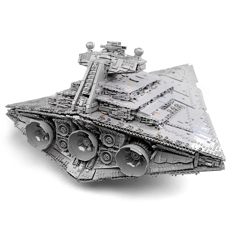 New 13135 Star Plan Toys The MOC-23556 ISD Monarch Spaceship Building Block Assembly Starship Model Brick Set Kid Christmas Gift