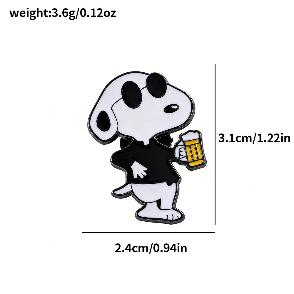 Anime Brooch with Clothing Emblem Brooches Pin Gifts Badge on Backpack Costume Accessories Fashion Jewelry Gifts for Friends
